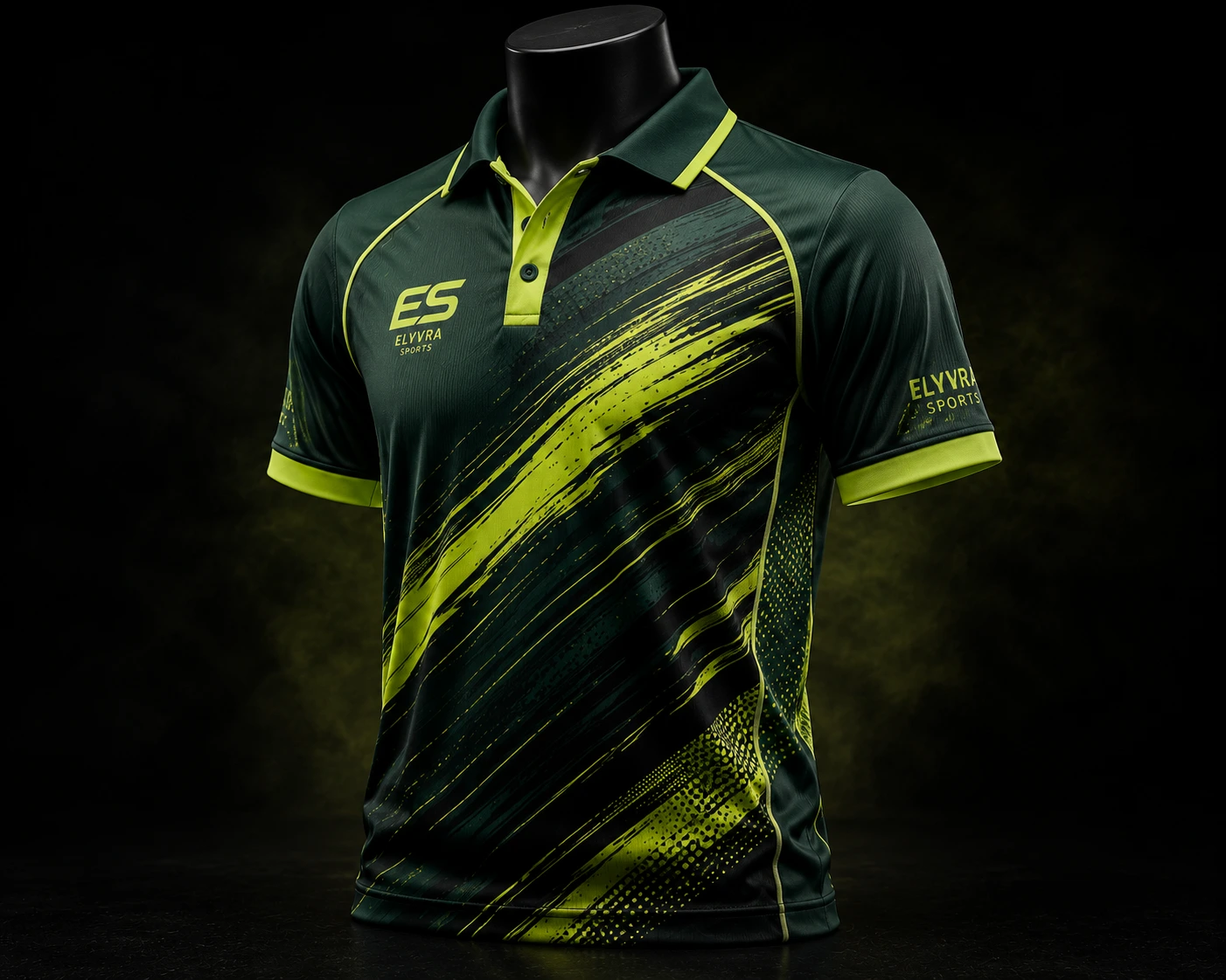 Custom cricket jerseys manufactured by Elyvra Sports
