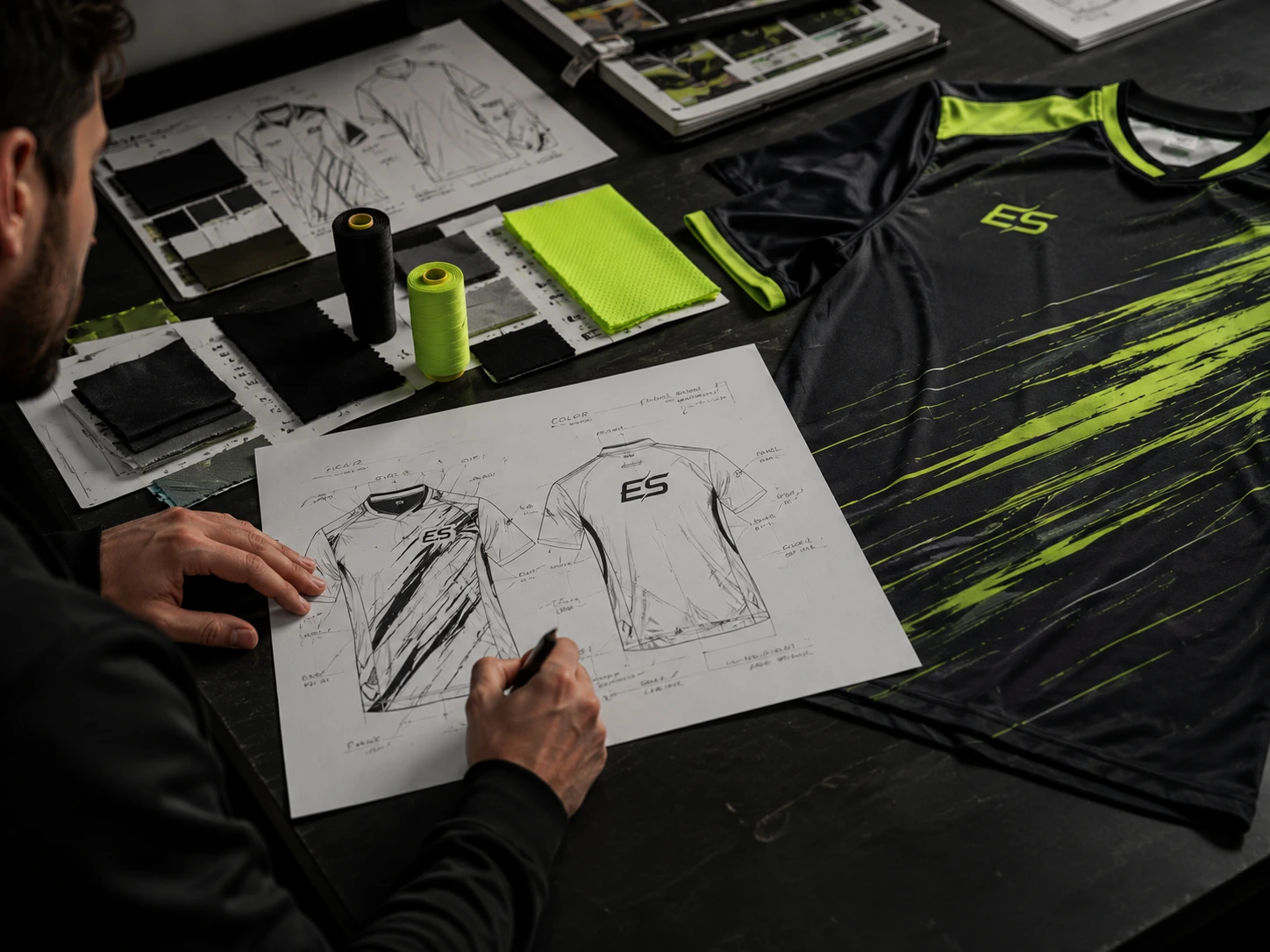 Sportswear product development at Elyvra Sports