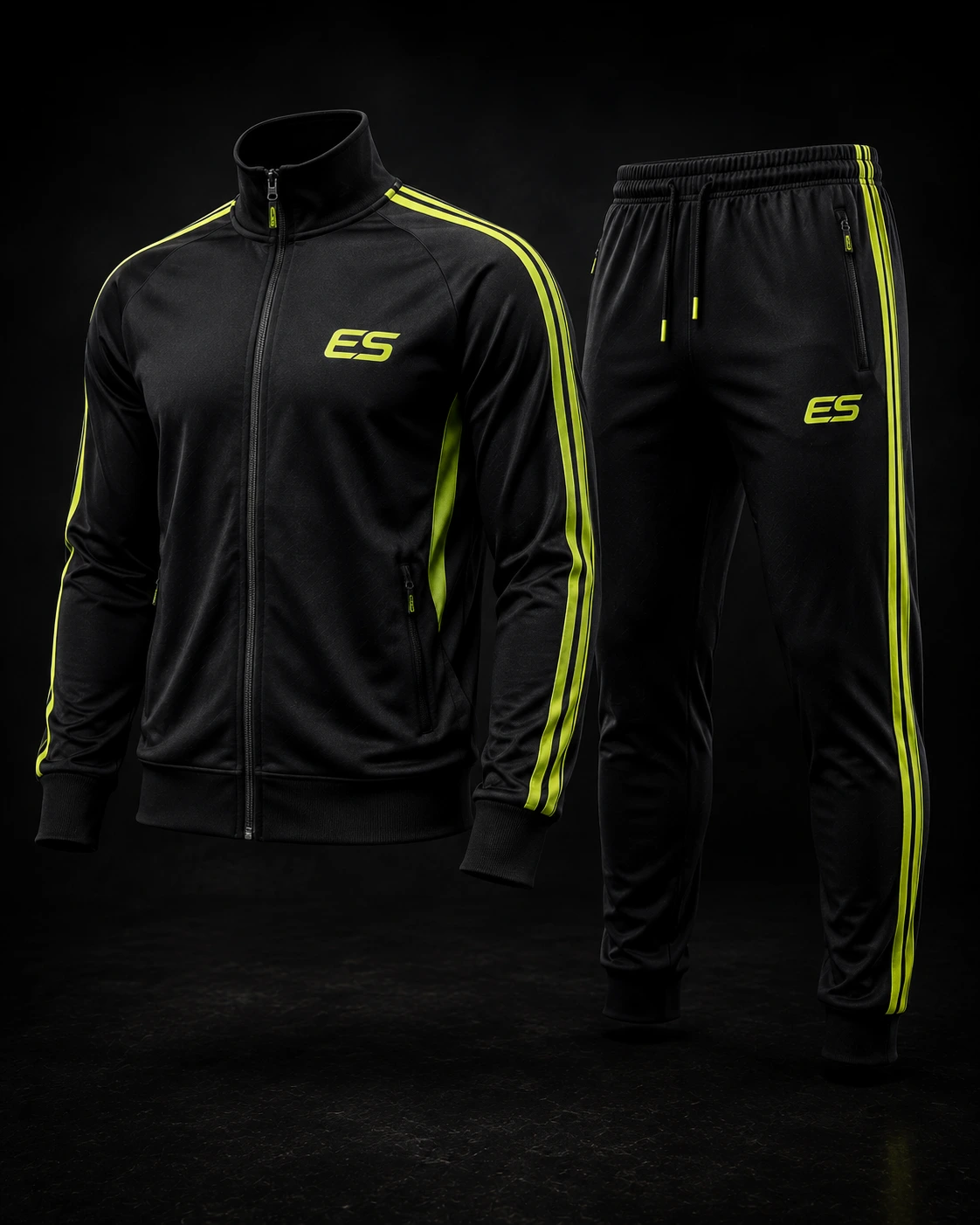 Custom tracksuits manufactured by Elyvra Sports